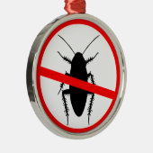 Voorwaar Cockroaches Metalen Ornament (Rechts)