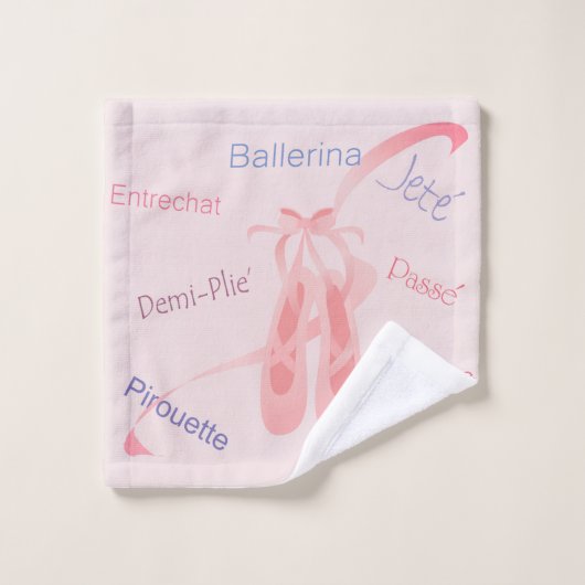 Voorwaarden voor ballet bad handdoek (Wasdoekje)