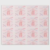 Voorwaarden voor ballet cadeaupapier (Vlak)