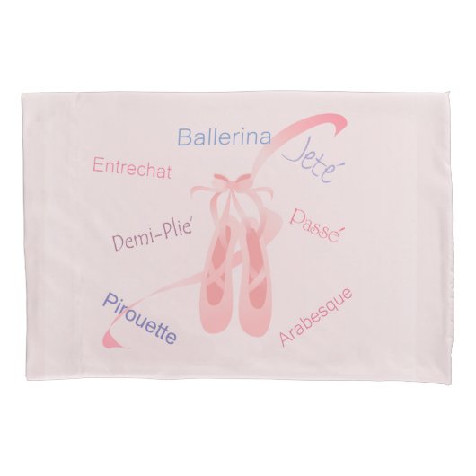 Voorwaarden voor ballet kussensloop (Voorkant)