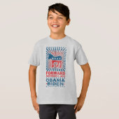 Voorwaarts Obama 2012 Kinder Shirt (Voorkant volledig)