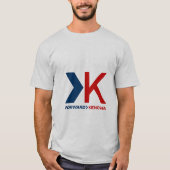 Voorwaarts Shirt van de Mannen van Kenosha (Voorkant)