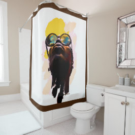 Voorwaarts - Shower Curtain Douchegordijn