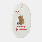 Voorwaarts verplaatsen keramisch ornament (Rechts)