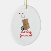 Voorwaarts verplaatsen keramisch ornament (Rechts)