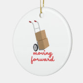 Voorwaarts verplaatsen keramisch ornament (Links)