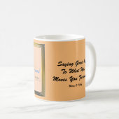 Voorwaarts verplaatsen koffiemok (Voorkant rechts)