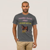 voorwaartse motie mare! t-shirt (Voorkant volledig)