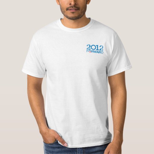 Voorwaartse Vintage 2012 T-shirt (Voorkant)