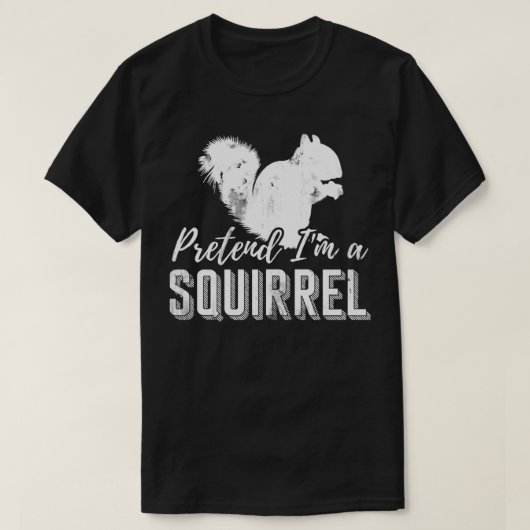 Voorwerk I m A Squirrel Pullover (Design voorkant)