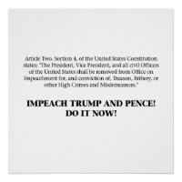 Voorwerpen — Impeach Trump en Pence