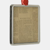 Voorwoord Atlas van de deelstaat Maine Metalen Ornament (Rechts)