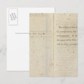 Voorwoord Geografische lezer voor kinderen met gif Briefkaart (Voorkant / Achterkant)