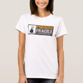 Voorzichtig als een bomb t-shirt (Voorkant)
