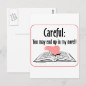 Voorzichtig! Briefkaart (Voorkant / Achterkant)