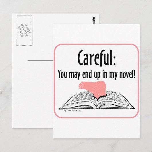 Voorzichtig! Briefkaart (Voorkant / Achterkant)