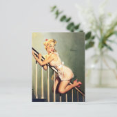 Voorzichtig dia-pop omhoog briefkaart (Staand voorkant)