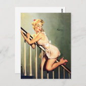 Voorzichtig dia-pop omhoog briefkaart (Voorkant / Achterkant)