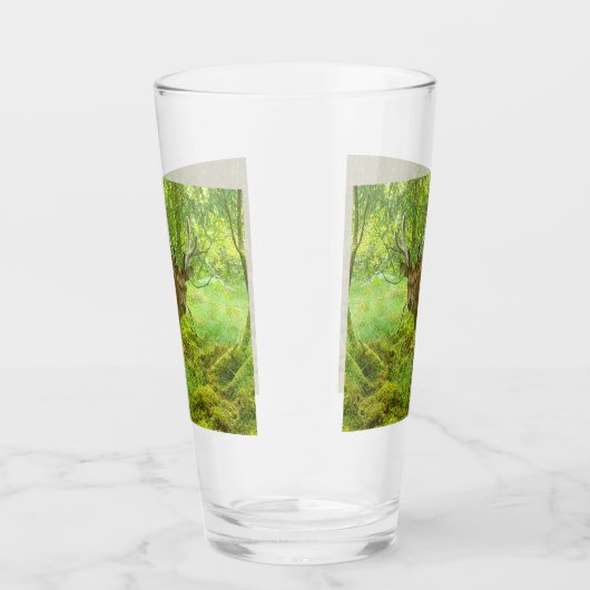 Voorzichtig edelhert hert glas (Rechts)