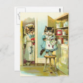 Voorzichtig in de wet briefkaart (Voorkant / Achterkant)