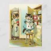 Voorzichtig in de wet briefkaart (Voorkant)