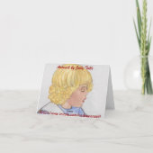 Voorzichtig, kleine jongen! feestdagen kaart (Achterkant)