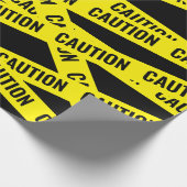 VOORZICHTIG! Ontwerp van tapeomloop Cadeaupapier (Hoek)