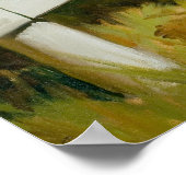 Voorzichtig op Fence Pin Up Poster (Hoek)