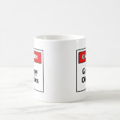 Voorzichtig oud Man Koffiemok (Center)