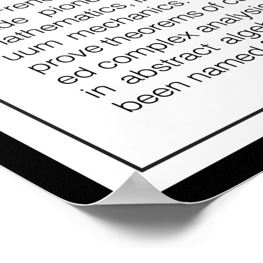 voorzichtig poster (Hoek)