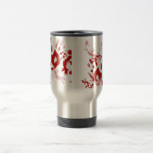 Voorzichtig rood handvat reisbeker (Center)