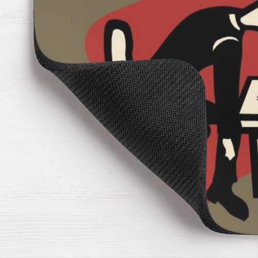 Voorzichtig slapen muismat (Hoek)