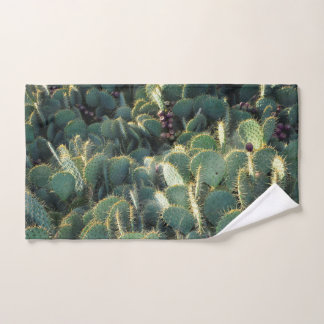 Voorzichtig - stekelige cactussen ! handdoek