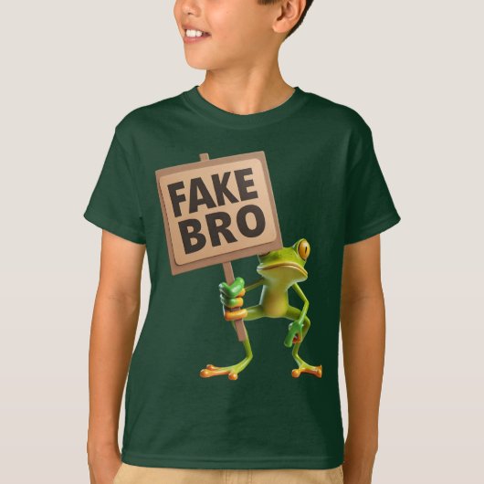 voorzichtige froglet t-shirt (Voorkant)