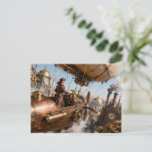 Voorzichtige Navigatie Briefkaart (Staand voorkant)