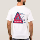 VOORZICHTIGE T-Shirt (Achterkant)