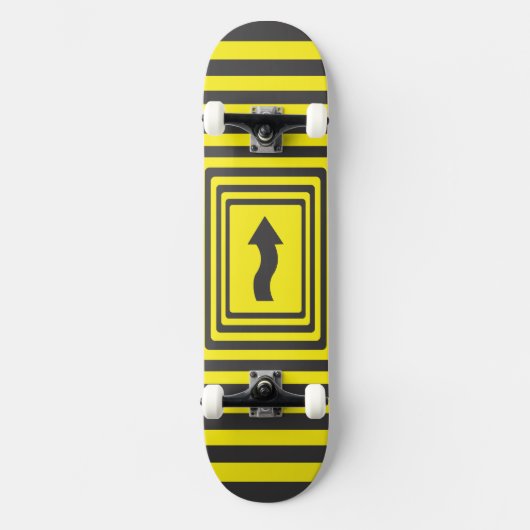 VOORZICHTIGHEID ALLMOST VOORUIT SKATEBOARD (Voorkant)
