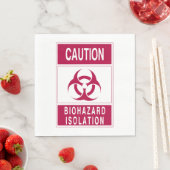 Voorzichtigheid Biohazard Servet (Insitu)