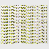 Voorzichtigheid Cadeaupapier (Vlak)