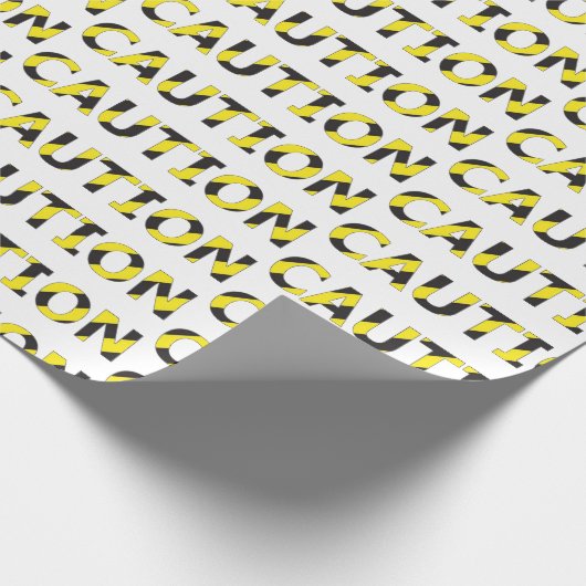 Voorzichtigheid Cadeaupapier (Hoek)