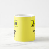 Voorzichtigheid: getransplanteerde longen op het w koffiemok (Center)