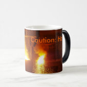 Voorzichtigheid: Heet! Magische Mok (Voorkant rechts)