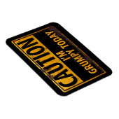 VOORZICHTIGHEID Ik ben vandaag brutaal - Rusty Met Magneet (Rechterzijde)