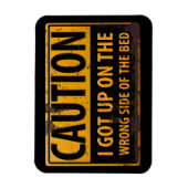 VOORZICHTIGHEID Ik stond op de verkeerde kant van Magneet (Verticaal)