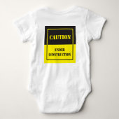 voorzichtigheid in aanbouw romper (Achterkant)