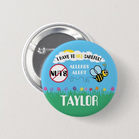 Voorzichtigheid is geboden bij lichte Button voor  (Voorkant /achterkant)