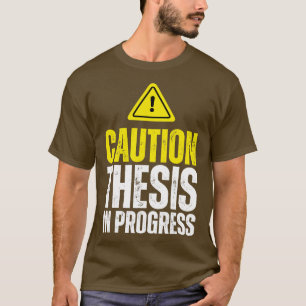 Voorzichtigheid is geboden bij voortschrijdend doc t-shirt