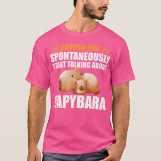 Voorzichtigheid kan spontaan beginnen te praten ov t-shirt
