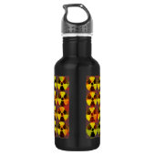 voorzichtigheid , kernenergie waterfles  (Achterkant)