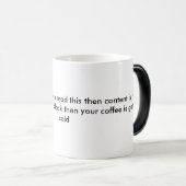 VOORZICHTIGHEID:kleurveranderende mok (koffie) (Voorkant rechts)